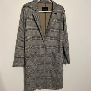 Sanctuary Long Plaid Jacket